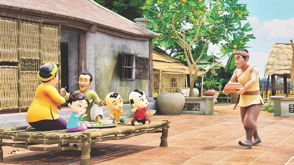 Phim 3D Trạng Quỳnh nhí. Ảnh: Báo Nhân Dân