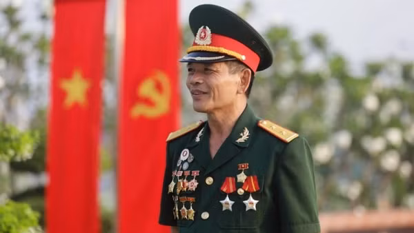 Ông Nguyễn Đức Thọ, nguyên chiến sĩ Tiểu đoàn Z.23, Lữ đoàn 316.