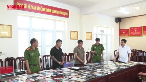 [Video] Triệt phá ổ nhóm trộm cắp, tiêu thụ tài sản tại chùa Tam Chúc