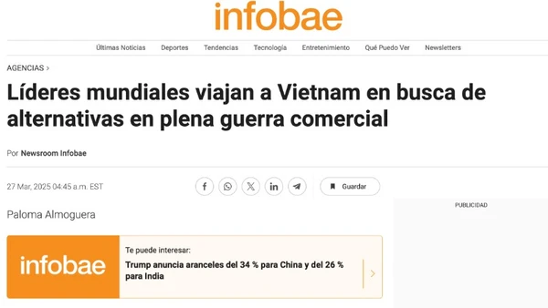 Hình ảnh bài báo. (Ảnh chụp màn hình)