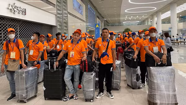 Lao động đi làm việc ở nước ngoài theo hợp đồng. (Ảnh minh họa: Dolab)