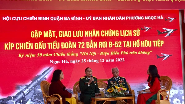 Những người lính tên lửa năm xưa kể lại câu chuyện bắn rơi máy bay B-52.