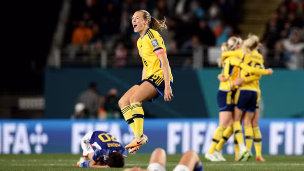 Một trận đấu giàu cảm xúc của hai đội tuyển nữ Nhật Bản và Thụy Điển. (Ảnh: Reuters)