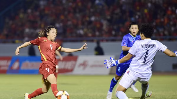 Ảnh minh họa: Huỳnh Như cùng các đồng đội sẽ phải đương đầu với các đối thủ mạnh tại World Cup nữ 2023. (Ảnh: TRẦN HẢI)