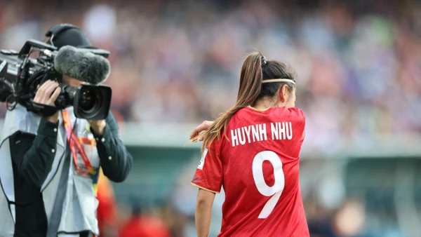 [Ảnh] Đội tuyển nữ Việt Nam thi đấu kiên cường trước đội tuyển Mỹ