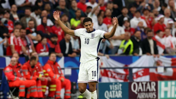 Cầu thủ sinh năm 2003 Jude Bellingham là người ghi bàn thắng duy nhất của trận đấu. (Ảnh: Getty)