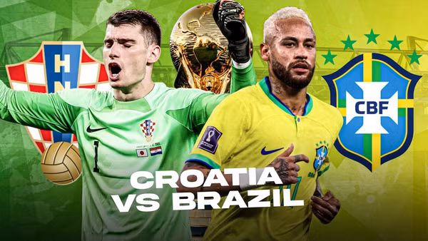 Đội tuyển Brazil cần đánh bại Croatia để vượt qua "những ám ảnh" tại sân chơi World Cup. (Ảnh: KhelNow)