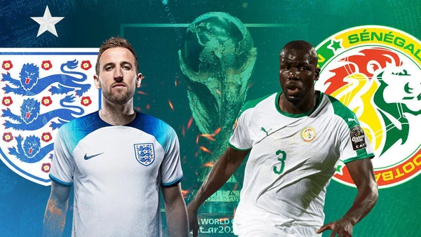 Đội tuyển Anh hướng tới chiến thắng trước Senegal tại vòng 1/8 World Cup 2022. (Ảnh: KhelNow)