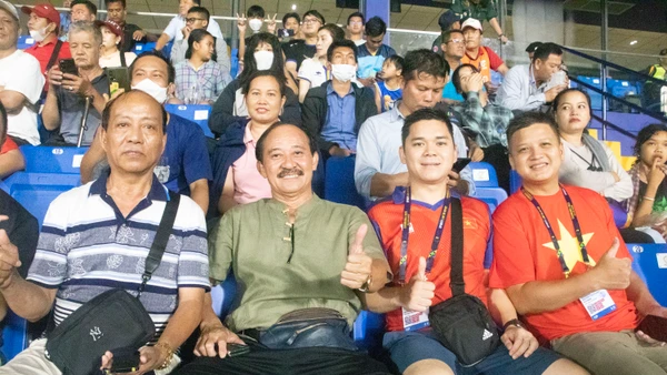 [Ảnh] U22 Việt Nam giành chiến thắng thứ 3 liên tiếp tại SEA Games 32