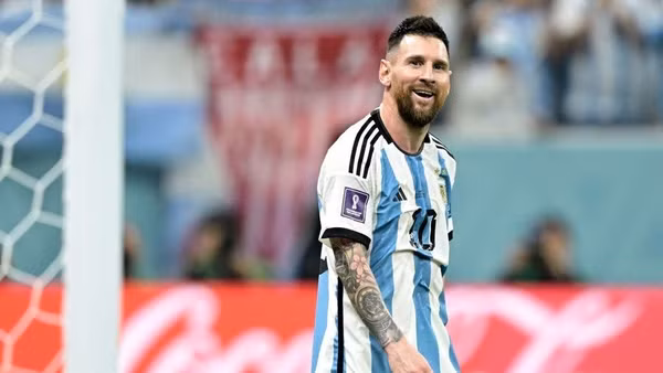 Messi bước tiếp vào trận chung kết World Cup 2022. (Ảnh: Getty)