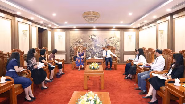 Ban Tuyên giáo và Dân vận Trung ương tổ chức buổi làm việc với Quỹ Nhi đồng Liên hợp quốc tại Việt Nam.