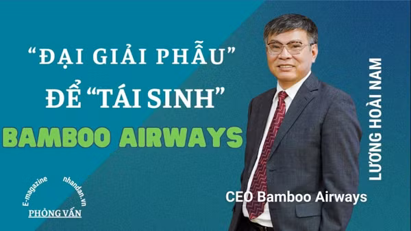 "Đại giải phẫu" để "tái sinh" Bamboo Airways