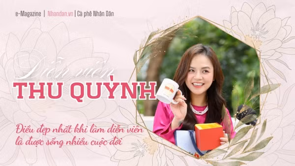 Diễn viên Thu Quỳnh – gương mặt quen thuộc với khán giả qua các vai diễn trong Về nhà đi con, Quỳnh búp bê, Cha tôi, người ở lại – chia sẻ những trải nghiệm sâu sắc tại buổi talkshow Cà phê Nhân Dân.