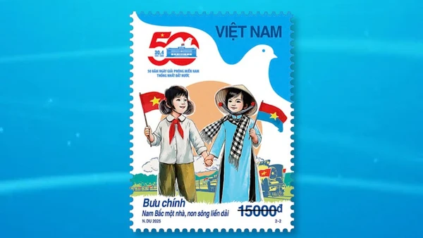 [Video] Phát hành bộ tem đặc biệt kỷ niệm 50 năm Ngày Giải phóng miền Nam, thống nhất đất nước