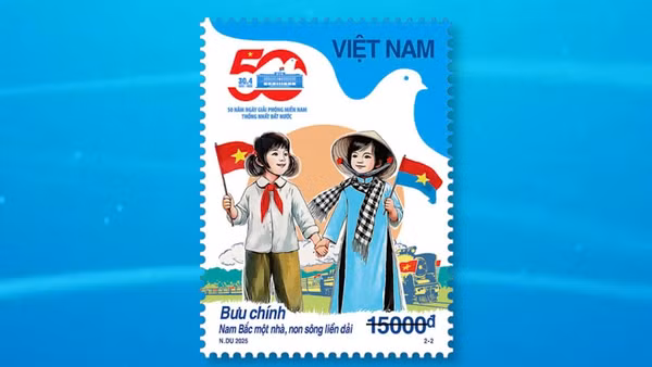 [Video] Phát hành bộ tem đặc biệt kỷ niệm 50 năm Ngày Giải phóng miền Nam, thống nhất đất nước