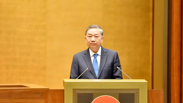 Tổng Bí Thư Tô Lâm phát biểu chỉ đạo Hội nghị. (Ảnh: ĐĂNG KHOA, THÙY CHI)