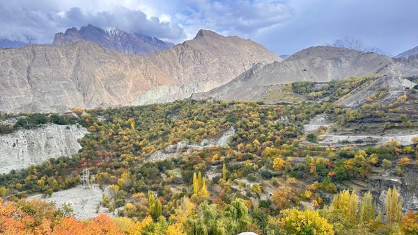 Một góc thung lũng Hunza