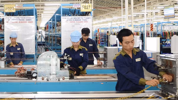 Nhiều tập đoàn kinh tế tư nhân mạnh, có tiềm lực, có sức cạnh tranh lớn đang phát huy vai trò mở đường dẫn dắt các ngành, lĩnh vực quan trọng của nền kinh tế Việt Nam. Ảnh HẢI NAM