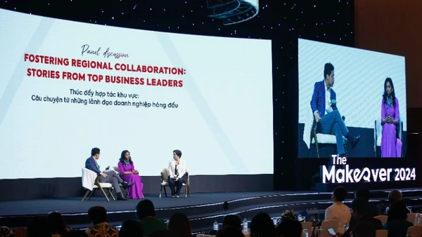 Tọa đàm “Thúc đẩy hợp tác khu vực: Câu chuyện từ những lãnh đạo doanh nghiệp hàng đầu”.