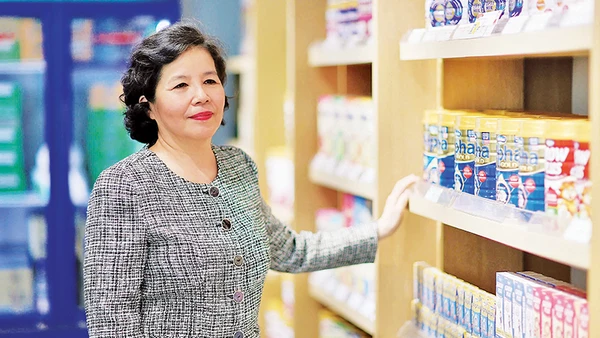 Bà Mai Kiều Liên đã đóng góp xây dựng Vinamilk trở thành thương hiệu sữa uy tín trên thế giới.