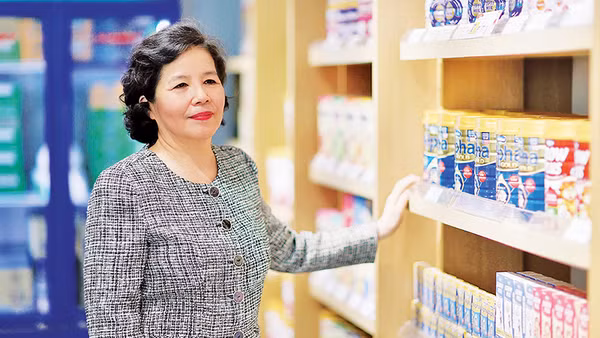 Bà Mai Kiều Liên đã đóng góp xây dựng Vinamilk trở thành thương hiệu sữa uy tín trên thế giới.