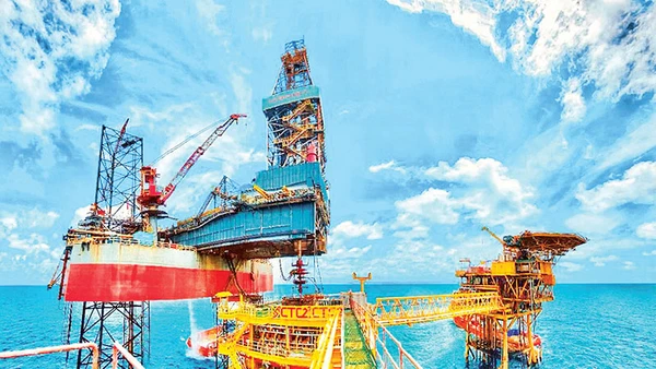 Giàn CTC-2 mỏ Cá Tầm được đưa vào khai thác năm 2022.