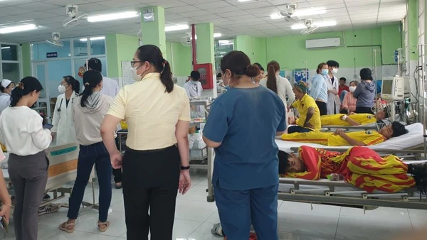 Đến trưa 3/4, sức khỏe người nhập viện đã ổn định.