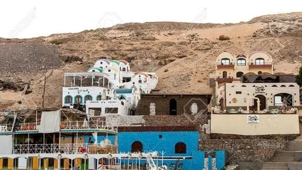 Làng Nubian trên đảo Elephantine.