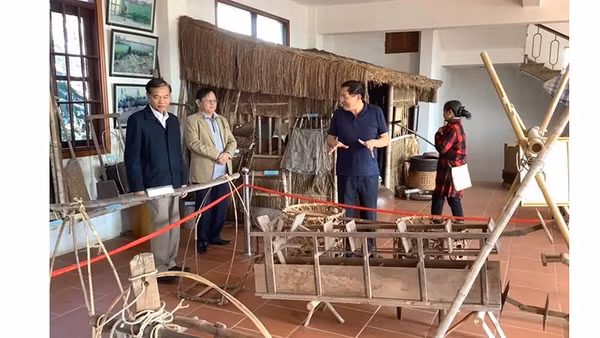 Một góc Bảo tàng Đồng quê.