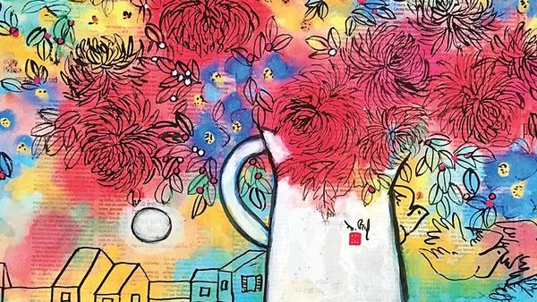 Minh họa trang thơ: Đặng Dương Bằng