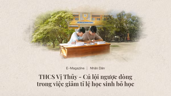 THCS Vị Thủy: Cú lội ngược dòng trong hành trình giảm tỷ lệ học sinh bỏ học