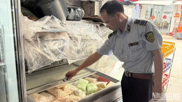 Hiện nay, tại Thái Bình các mặt hàng thực phẩm đóng gói sẵn khi cơ quan Quản lý thị trường kiểm tra thường không có tem nhãn, không xuất xứ, trôi nổi.