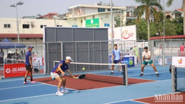 Lần đầu tiên, Giải vô địch Pickleball các Câu lạc bộ quốc gia được tổ chức tại tỉnh Thái Bình.