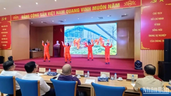 Quang cảnh Hội thi.