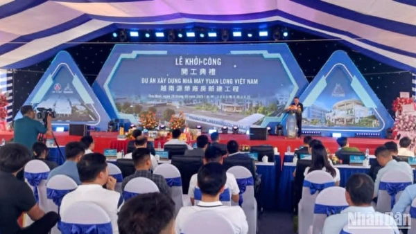 Quang cảnh Lễ khởi công dự án.