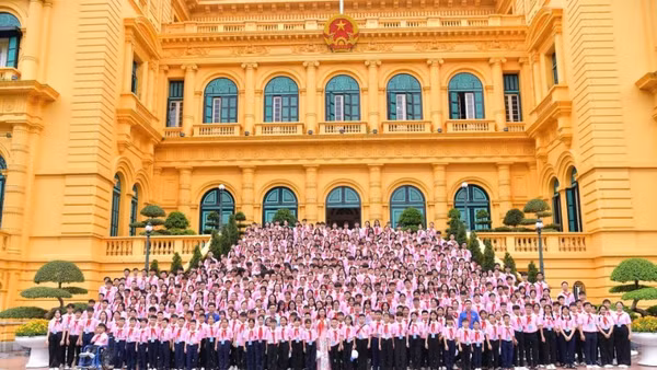 500 đại biểu thiếu nhi tham dự Đại hội Cháu ngoan Bác Hồ toàn quốc lần thứ X năm 2025.