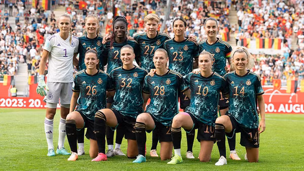 Đội hình ra sân của Đội tuyển Đức. (Nguồn: DFB)