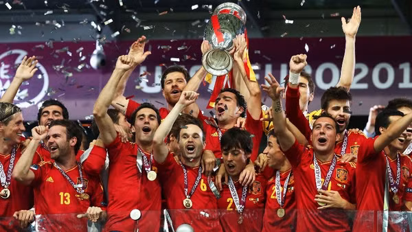 Tây Ban Nha lên ngôi vương EURO năm 2012. (Ảnh: EURO 2024)
