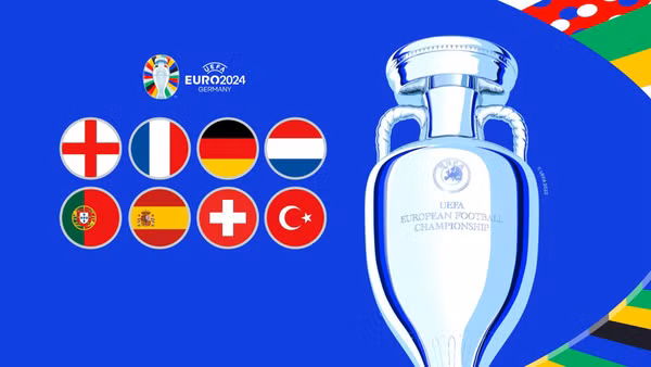 Thông tin nhanh về 4 cặp đấu tứ kết EURO 2024 