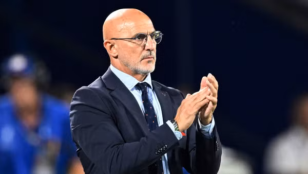 Huấn luyện viên Tây Ban Nha Luis de la Fuente. (Ảnh: Reuters) 