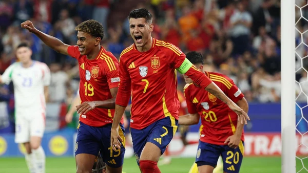 Theo dự báo của Opta, Tây Ban Nha là ứng cử viên số 1 của ngai vàng châu Âu. (Ảnh: EURO 2024) 