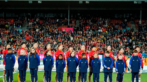 Đội tuyển Việt Nam tiếp tục được truyền thông quốc tế đánh giá cao về tinh thần thi đấu trong kỳ World Cup đầu tiên. (Ảnh: ĐỖ ĐẠT)