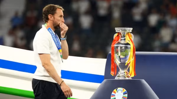 HLV Gareth Southgate vẫn chưa thể có được danh hiệu vô địch EURO cùng tuyển Anh. (Ảnh: Reuters) 