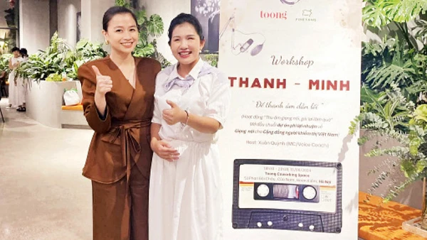 Hải Anh (bên phải) luôn lạc quan, tin tưởng vào cuộc sống.