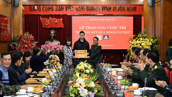 Lễ trao giải tại Hà Nội 