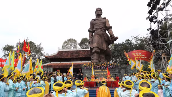 Lễ hội kỷ niệm 236 năm Chiến thắng Ngọc Hồi - Đống Đa (1789 - 2025). Ảnh: Thành Đạt