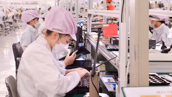 Nguồn vốn đầu tư trực tiếp nước ngoài vẫn tiếp tục tăng mạnh mẽ trong năm 2024. Ảnh: Lê Danh Lam