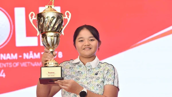Nguyễn Bảo Châu vô địch Tiền Phong Golf Championship 2024.