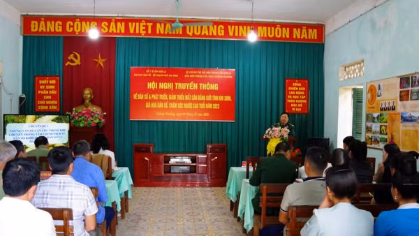 Hội nghị truyền thông dân số cho cán bộ dân tộc khu vực biên giới Sơn La.