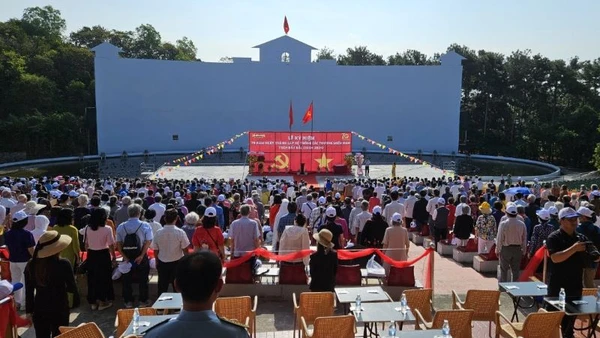 Lễ kỷ niệm 70 năm Ngày thành lập hệ thống các trường miền nam trên đất bắc (1954-2024) tại thành phố Vũng Tàu.